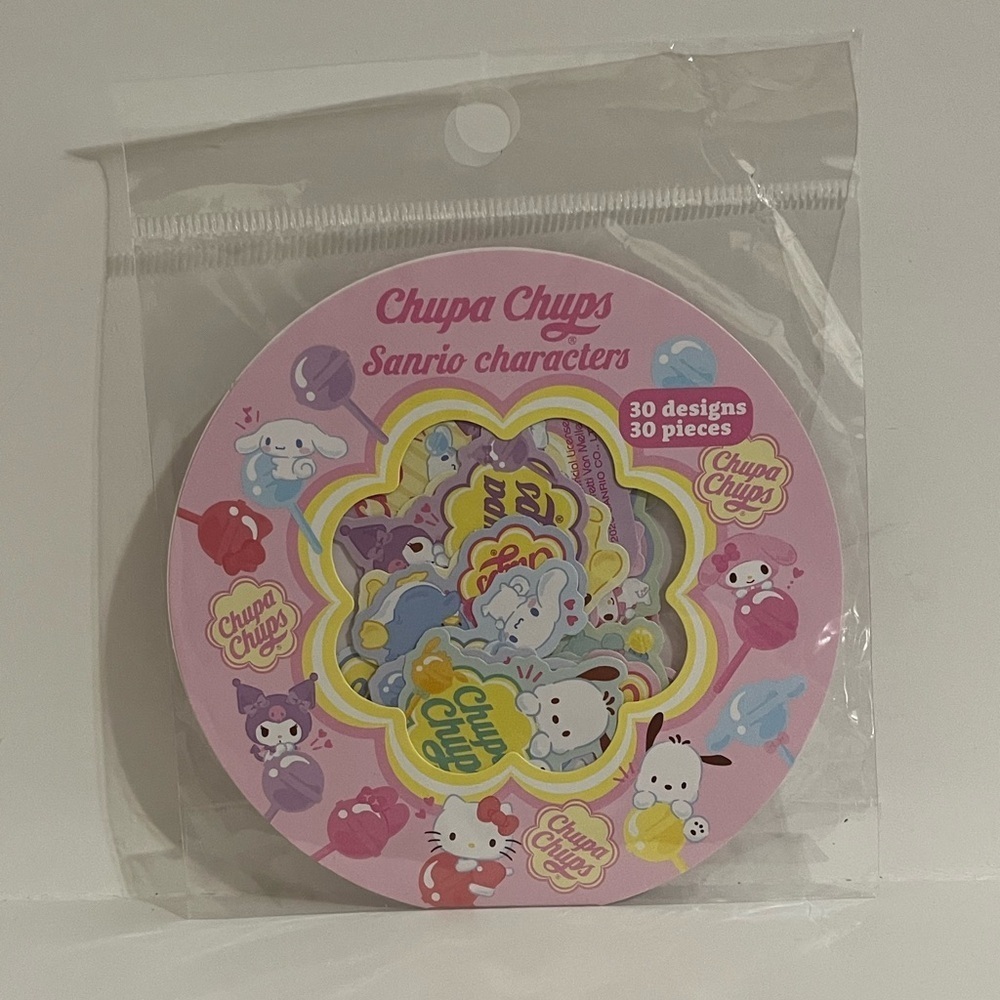 Hello Kitty and Friends Chupa Chup Sticker Pack
